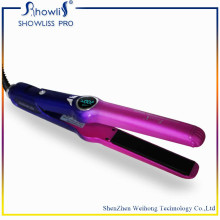 Bicolor Ceramic Plat LCD Screen Display Temperature Hair Straightener